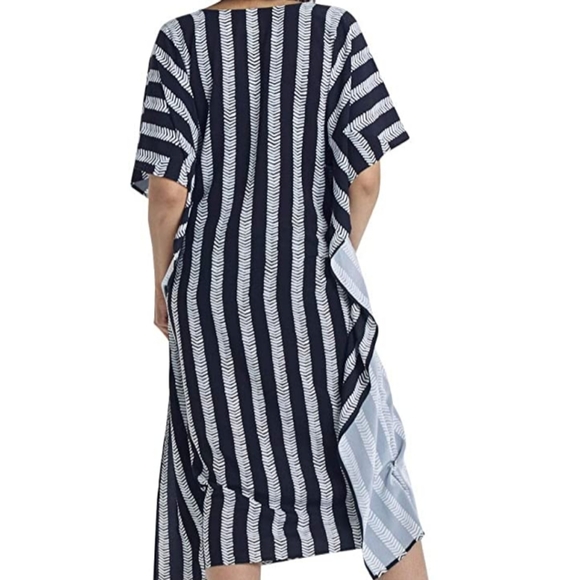 Whoopi Goldberg stripe Kimono/dress - Picture 8 of 11